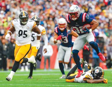 Steelers offense goes nowhere in loss at New England